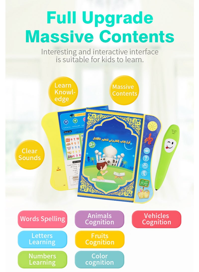 Bilingual Arabic And English Interactive Ebook Electronic Talking Book With Smart Pen Electronic Educational Book For Kids Early Development - Image 4